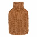 fashy Wärmflasche 2,0 ltr.Strickbezug hellbraun