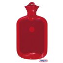 Sänger® Gummi-Wärmflasche rot, einseitig...