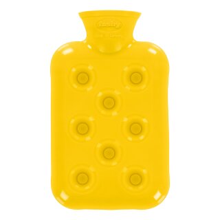 fashy Wärmflasche 0,5 ltr. Wabenform gelb