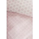 beddinghouse Kinder Bettwäsche, Nolah Soft Pink, Größe: 135x200/80x80cm